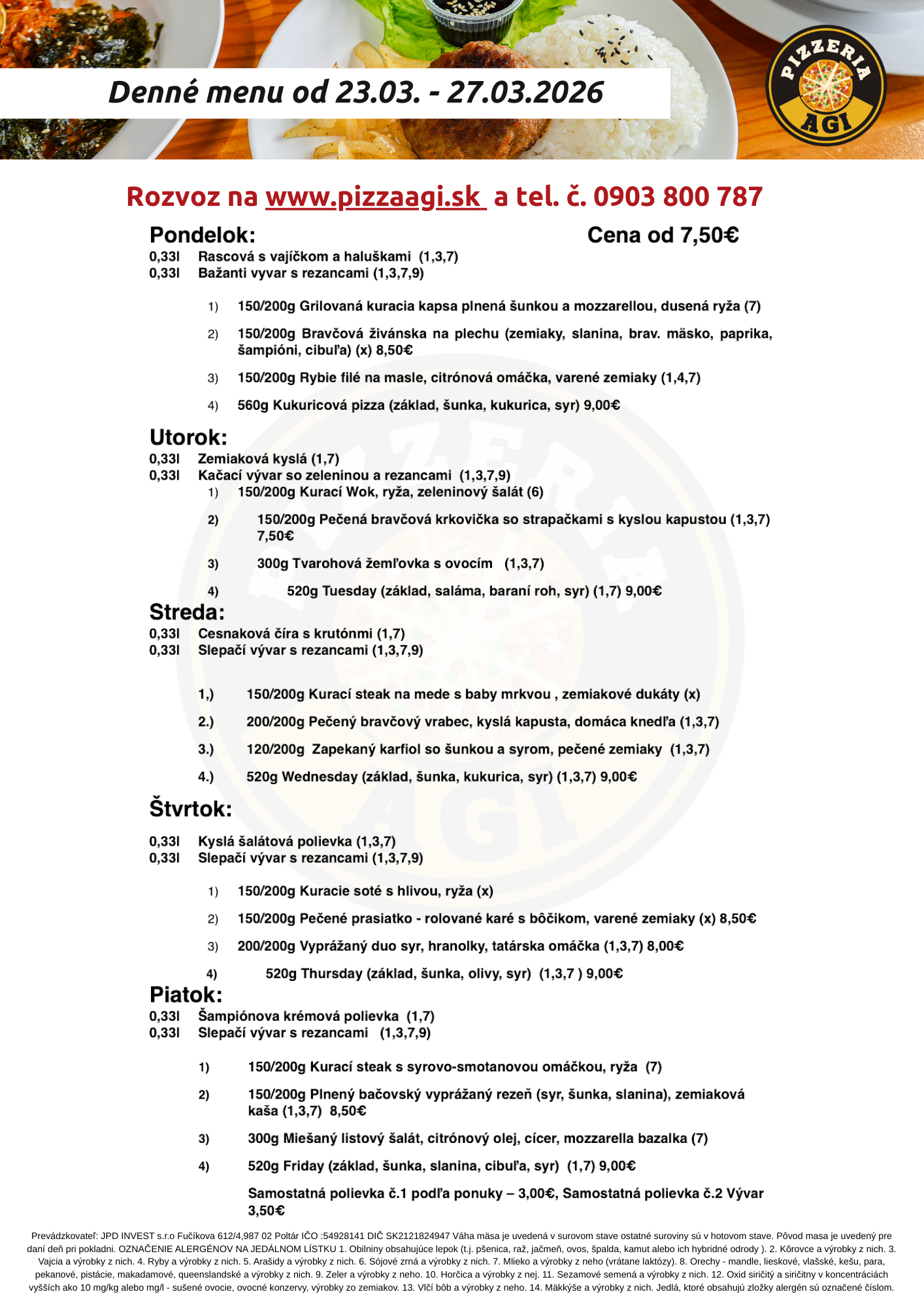Pizzeria AGI - Denne Menu-14
